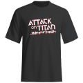 Summer simple fashion 2D anime offensive giant print round neck without hat large size adult short sleeves. 