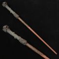 ☋ 现货.Harry Potter Wand Hermione Magic Wand Dumbledofa Stick Harry Metal Core Stick Cos prop Christmas. 