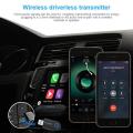 Wireless Bluetooth Transmitter V4.2 USB Bluetooth Adapter Connected to 3.5mm Audio Receiver Devices for PC TV Headphones Car Home Stereo Music. 