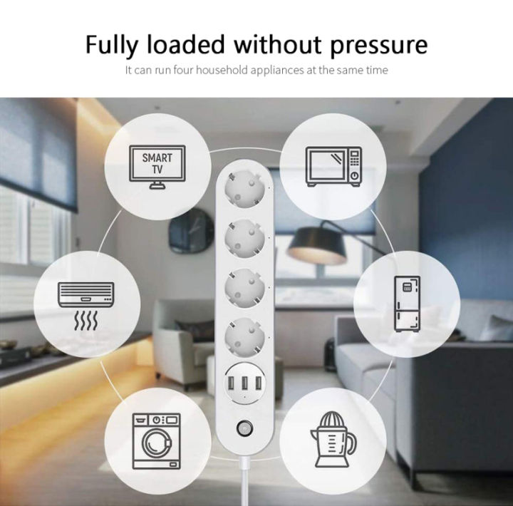Wifi%20Smart%20Power%20Strip%204%20EU%20Outlets%20Plug%20with%203%20USB%20Charging%20Port%20Timing%20App%20Voice%20Control%20Work%20with%20Alexa%20Google%20Home%20Maximum%20current:%202400%20W%20(240%20V%20/%2010%20A)%20-%20Image%207