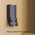 Battery Storage Organizer AA AAA Combo Small Battery Keeper Wall Holder Battery Dispenser Container for 10AAA 10AA Batteries. 