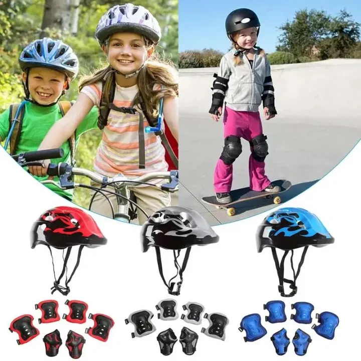 7Pcs%20Roller%20Skating%20Kids%20Boy%20Girl%20Safety%20Helmet%20Knee%20Elbow%20Pad%20Set%20Cycling%20Skate%20Bicycle%20Scooter%20Helmet%20Protection%20Safety%20Guard%20-%20Image%202