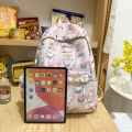 Bag new 202 Japanese cartoon backpack 3 forest fashion graffiti cute large capacity campus style girls schoolbag tide. 
