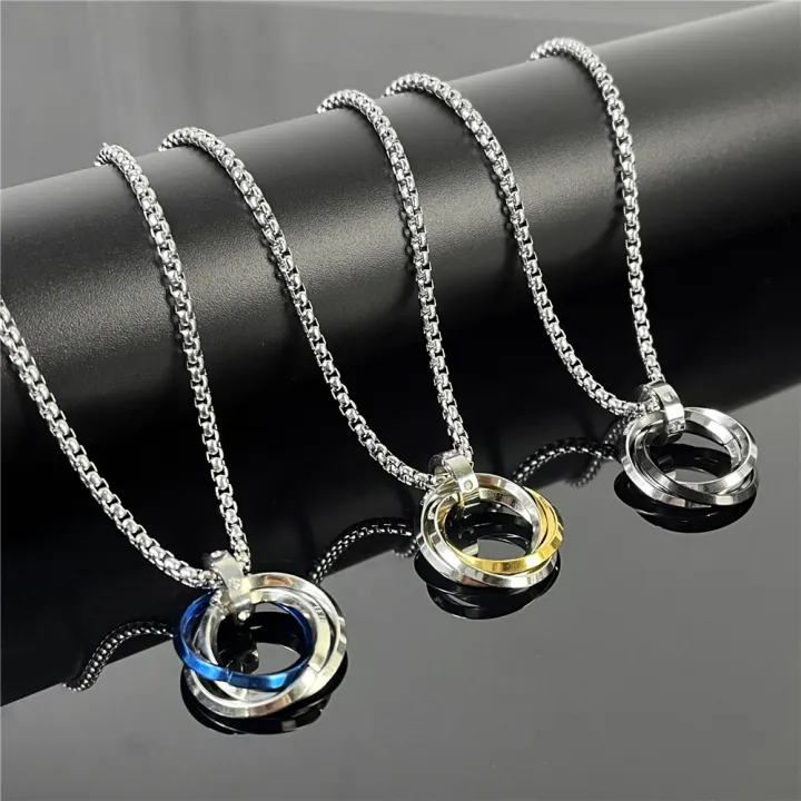 Cross-border%20European%20and%20American%20hip-hop%20titanium%20steel%20necklace%20men's%20tide%20versatile%20pendant%20retro%20personality%20accessories%20women's%20long%20sweater%20chain%20pendant%20-%20Image%203