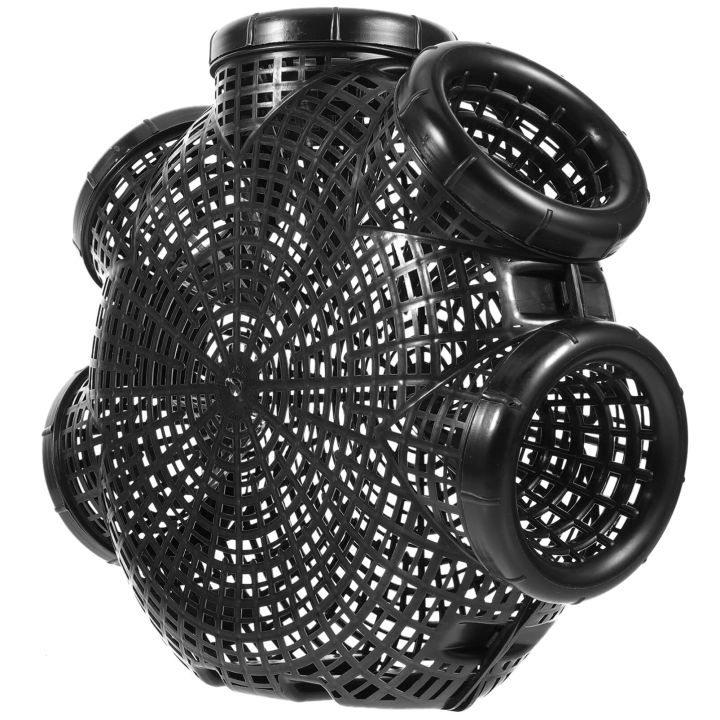 Product details of Eel Fishing Cage Upgraded Plastic Shrimp Trap Cage 8Hole Catch Loach Lobster