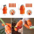 Silicone Thumb cutter + 5 Pieces Finger Protector Cutting Gears Vegetable Picking Nipping Plant Leaf Scissors Garden Gloves.