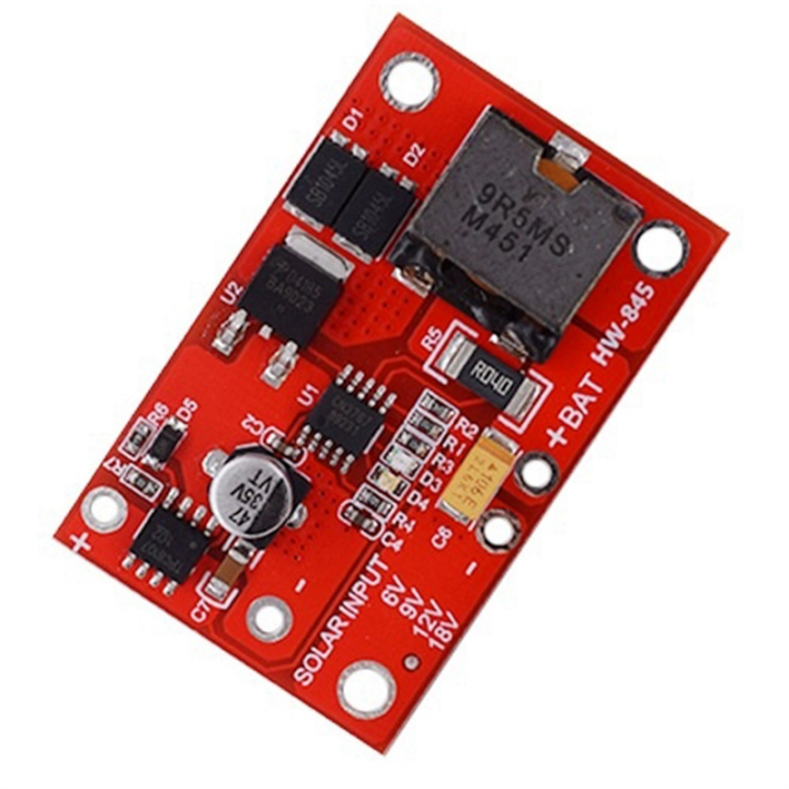 3S 3A 12V MPPT Red Solar Controller Module Plastic Solar Controller Module CN3767/CN3722 With LED Indicator For 18V Solar Panel System