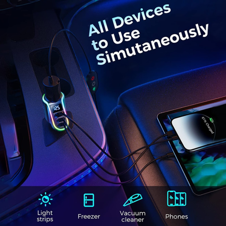 Joyroom%20150W%204%20in%201%20Cigarette%20Lighter%20USB%20Car%20Charger%20Adapter%20PD3.0%20&%20QC3.0%2030W%20Super%20Fast%20USB%20C%20Car%20Charger%20-%20Image%206
