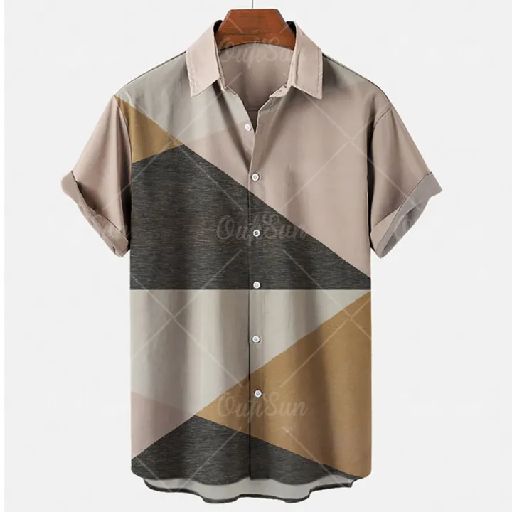 2022%20Hawaiian%20Shirt%20Men%205xl%20Men's%20Striped%20Shirt%203d%20Print%20Fashion%20Casual%20Retro%20Style%20Short-sleeved%20Unisex%20Shirt%20Camisa%20Manga%20Curt%20-%20Image%203