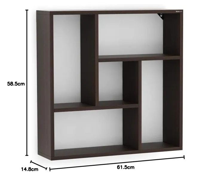 Javis%20Engineered%20Wood%20Wall%20Decor%20Floating%20Shelf,%20Office%20Display%20Rack%20Decorative%20Hall%20D%C3%A9cor%20for%20Living%20Room%20Home%20Furniture%20(Wenge%2024x24")%20-%20Image%203