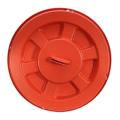 30Cm Wide Angle Security Road Mirror Curved for Indoor Burglar Outdoor Safurance Roadway Safety Traffic Signal Convex Mirror(Orange). 