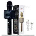 YS- 69 Rechargable Wireless Bluetooth Hand Held KTV Karaoke System Microphone. 