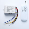 Wireless ON/OFF 220V Lamp Remote Control Switch Receiver Transmitter. 