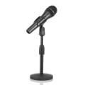 L4 Desktop Microphone Stand Adjustable Foldable Table Mic Stand with Mic Clip Stand - Mic Holder. 