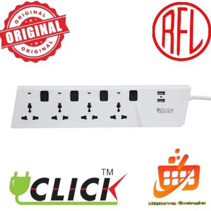 Click 4 Point Usb Multiplug 3 Yard 2 Pin Plug - Multi Plug