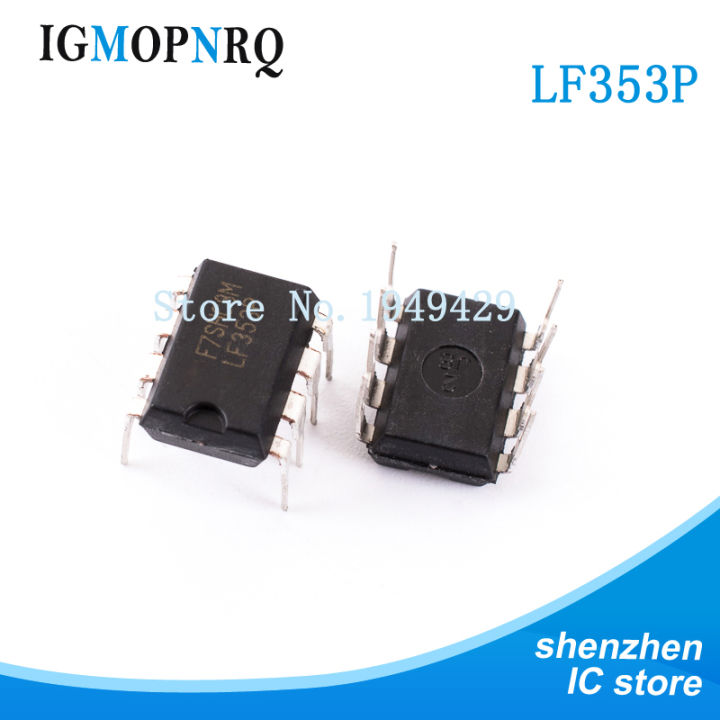 10PCS LF353P DIP8 LF353 Operational amplifier op amp Op Amp New | Daraz ...
