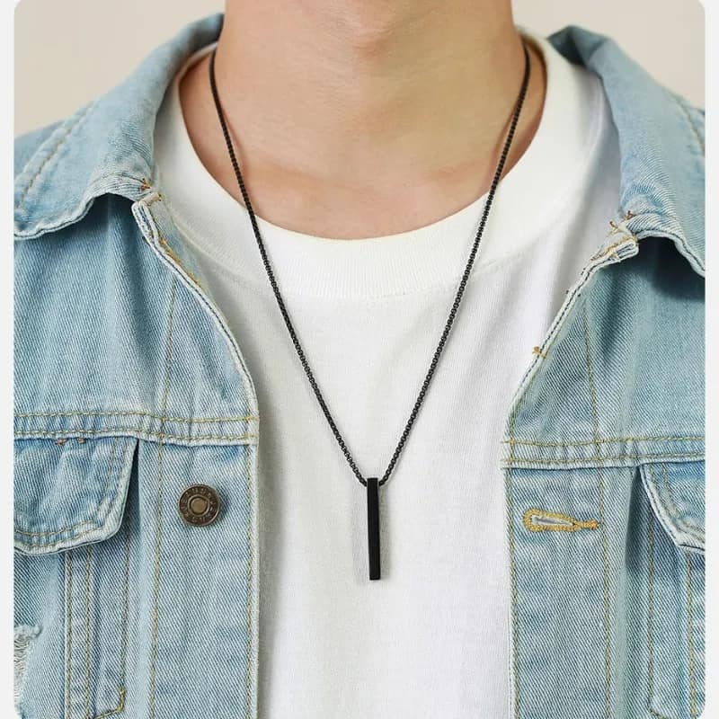 Highly Sustainable - Trendy Simple Stainless Steel Chain Jewellery Gift For Men - Durabilty Assured - Well Inspired & Crafted