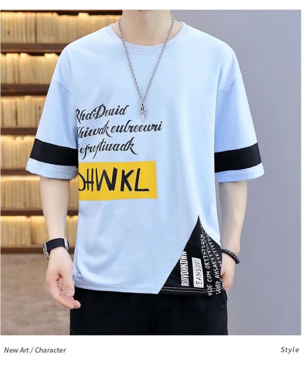 Summer%20New%20Fashionable%20T-Shirt%20For%20Men%20%5B%20Foreign%20Mastery%20%5D%20-%20Image%203