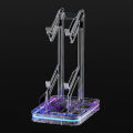 Baoer RGB Gaming Controller Holder Compatible For Switch Pro/Ps5/Ps4/Ps2/Ps3/XboxSeries Universal Controller Stand Accessories For Desk Gamers. 