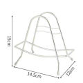 Multifunctional Kitchen Organizer Stainless Steel Pot Lid Holder Cutting Board Storage Rack Modern Kitchen Organizer.