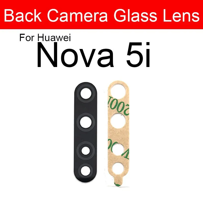 Vitre Arrière Complète Avec Lentille Caméra Pour Huawei Nova 5T - Adhésif Inclus, Neuf Sous Emballage