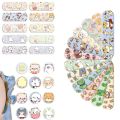 120pcs/set Cartoon Patch for Children Kids Wound Plaster First Aid Bandages Strip Round Shape Available Kawaii Band Aid Sticking. 