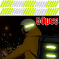Motorcycle Reflective Stickers Tape Safety Reflection Strips High Visibility Retro Reflector Warning Signs Auto Accessories.
