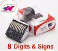 Standard Number Stamp 8 Digit.