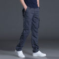 Export Quality Cotton Twill Cargo Pant For Men Pants 6-Pocket Olive & Black with Adjustable Drawstring (2026 Collection). 