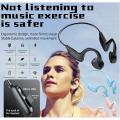 BL13 Bone Conduction Headphones Wireless Bluetooth 5.1 Earphone Ear Hook Waterproof Sports Headset Not In-Ear Earphones.