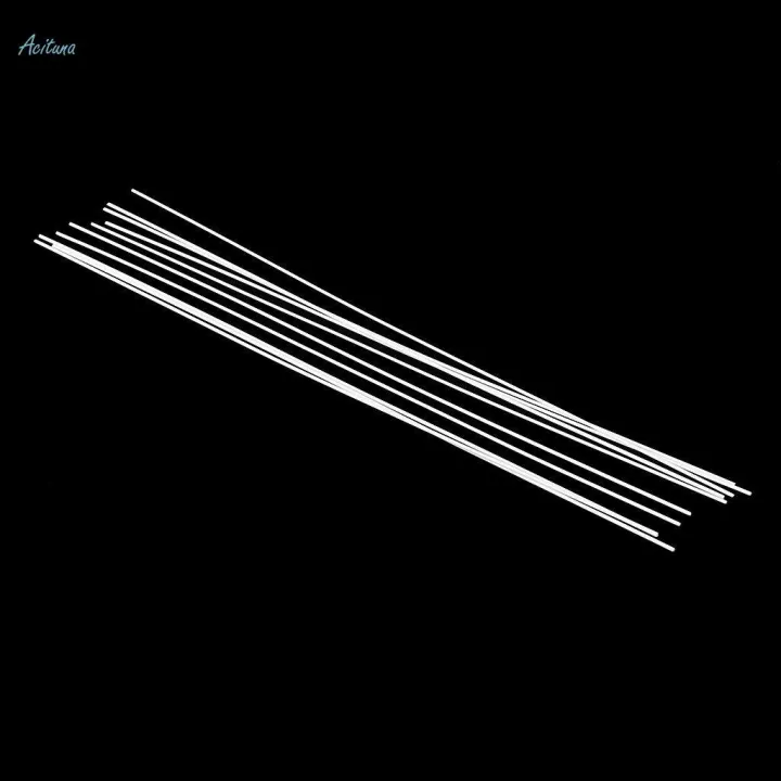 10%20Pieces%20ABS%20Plastic%20Round%20Solid%20Rod%20Model%20Making%20Building%20Material%201x250mm%20-%20Image%202