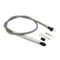 105Cm Universal Aluminum Flexible Shaft Grinder Flex with Keyless Chuck 1/8 Connector for Dremel 3000 4000.