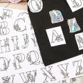 2pc Water Soluble Embroidery Stabilizer Sticker Hand-Stitch Embroidery Auxiliary Paper For DIY Creative Marking Repair Clothes. 