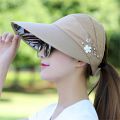 1pc Golf Sun Cap Women's UPF 50+ UV Protection Wide Brim Beach Sun Hat Visor Hats for Women Wife Girls Gift Uulticolor Fashion. 
