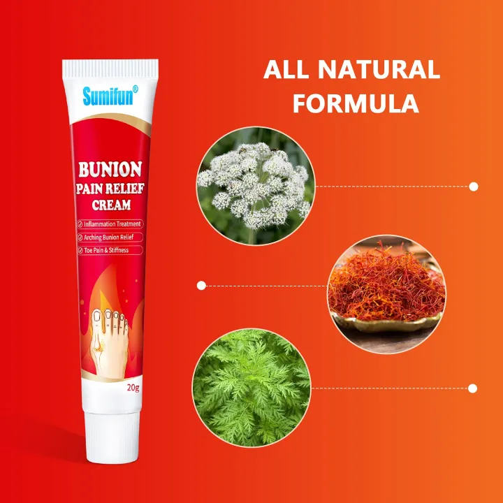 Sumifun%20Bunion%20Pain%20Relief%20Cream,%204%20Counts%20Bunion%20Pain%20Cream%20for%20Bunion%20Relief%20&%20Toe%20Swelling%20-%20Pain%20Relief%20Foot%20Cream%20for%20Back,%20Neck,%20Knee,%20Hand,%20Wrist,%20Shoulder,%20Feet%20-%20Image%205
