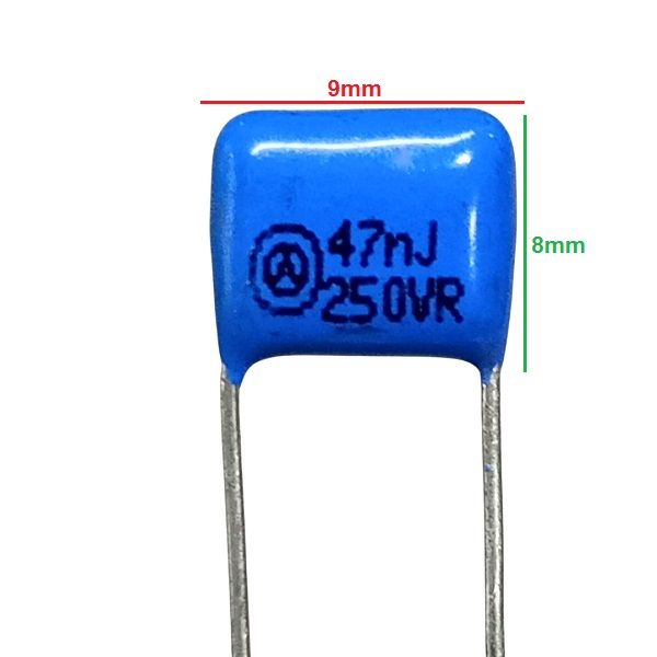 10Pcs%20Metallized%20Polypropylene%20Film%20Capacitor%20250V%2047n%2047nJ-250VR%20-%20Image%202