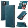 High Quality Retro Magnetic Flip Leather Case For Apple iPhone 14 Pro Max Phone Case Wallet Card Cover.