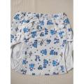 Washable Cloth Diaper Pant - White.