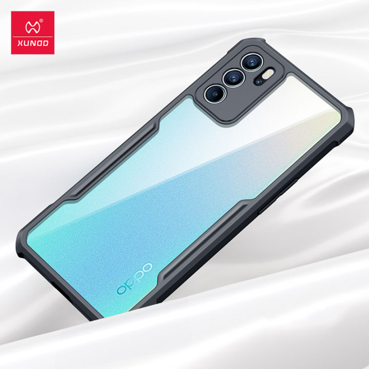 BORYA Silicone Cover per OPPO Reno 6 Pro 5G (Reno6 Pro 5G), Trasparente Ultra Sottile Antiurto Morbida Setoso TPU Bumper Custodia, Elegante Colorato Gradiente Antigraffio Case, Viola/Blu