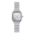 Custom Square Ladies OEM Watches Stainless Steel Bracelet Wholesale Fashion Quartz Watch for Women Without Logo Girl Wrist Watch.