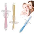 1pcs Soft Silicone Toothbrush for Baby. 