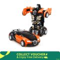 Rescue Bots Deformation Transformer Car One-Step Car Robot Vehicle Model Action Figures Toy Transform Car for Kids.