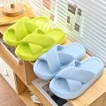 Women Platform Slippers Indoor Shoes Female Home Beach Flip Flops Soft EVA Thick Sole Ladies Fashion Slides Girls Cross Slipper.