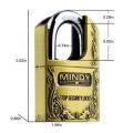 Mindy High Security Anti-Theft Hard Steel Key Padlock. 