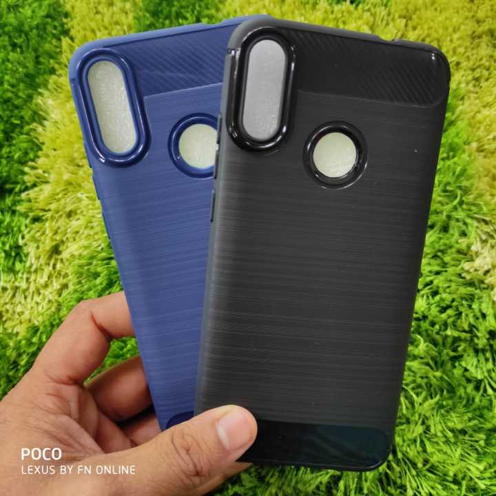 For Walton Primo R6 Max Carbon Fiber / Leather Textured Back Covers