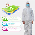KOGEEK Disposable Protective Coverall Overalls Isolation Gown Safety Clothing Suit Full Bodysuit Security-Protection Suits Anti Particles Spatter.