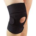 Knee Adjustable Sports Training Elastic Patella Sports Leg Support Brace Knee-Pad Hole Breathable Safety Guard Strap.