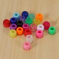 XHHDQES Pony Beads, 1,900 Pcs 9mm Pony Beads Set in 24 Colors with Elastic String for Bracelet Jewelry Making.