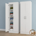 Nifty Niche - Modern 2 Doors Almirah with Inner Storage Shelves by Deluxe Furniture - Furniture & Decor - Modern and Trendy. 