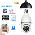 V380 PRO Q16 BULB PTZ WIFI IP Camera 2MP 1080P 360 Degree Rotation Night Vision Two-Way Audio Motion Detection. 
